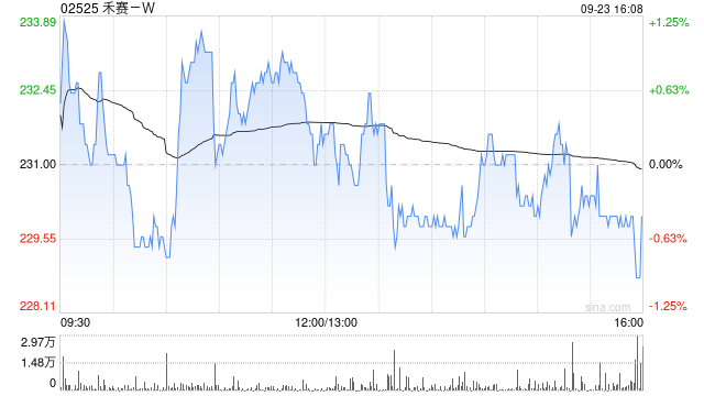 高盛：首予禾赛-W“买入”评级 目标价281港元